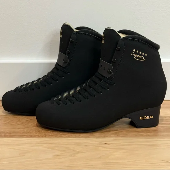 EDEA Concerto New Mens Black Skate Boots Size 295 - Picture 4 of 14